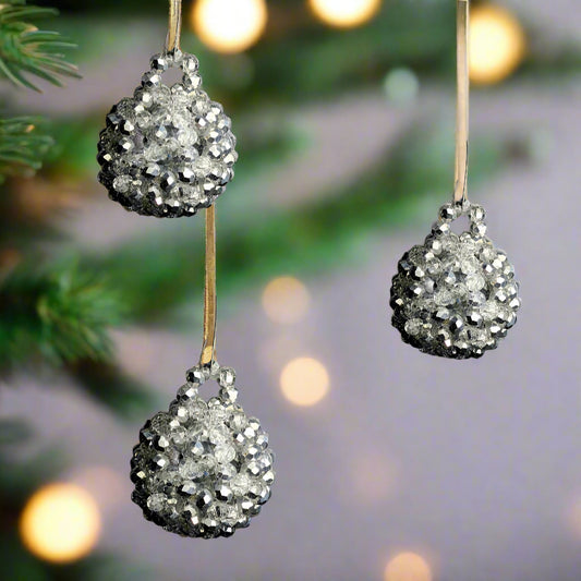 Celestial Star Crystal Beaded Ornament.
