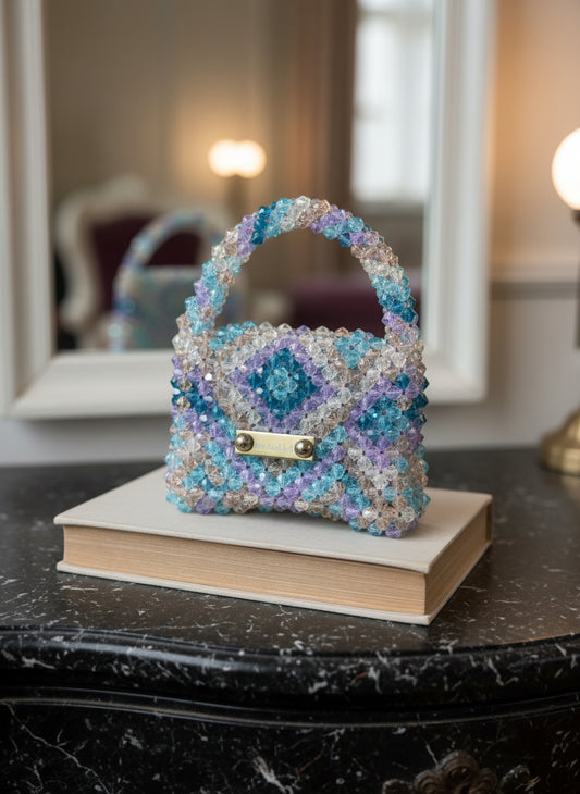 Crystal Kaleidoscope Mini Crystal Bag
