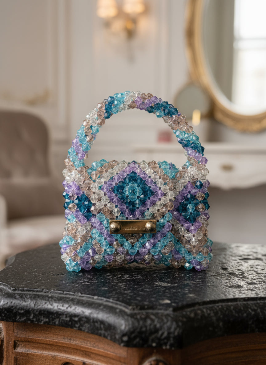 Crystal Kaleidoscope Mini Crystal Bag