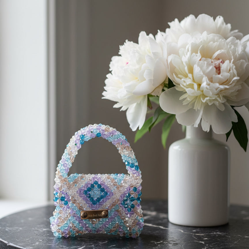 Crystal Kaleidoscope Mini Crystal Bag