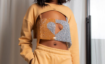 Amber High-cropped Sweatshirt