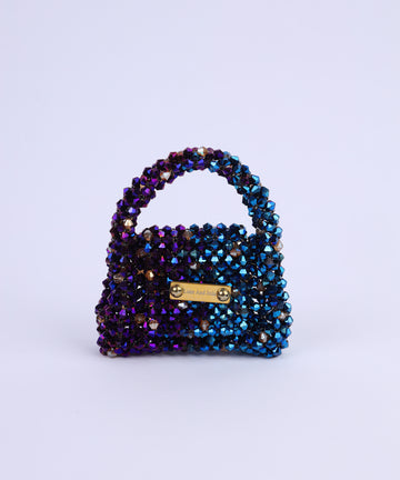 Starry Night Crystal Charm Bag